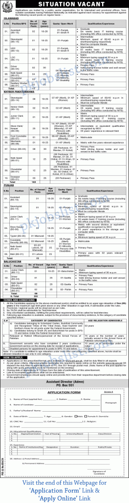 Press information department jobs 2024 july / august po box 551 islamabad application form